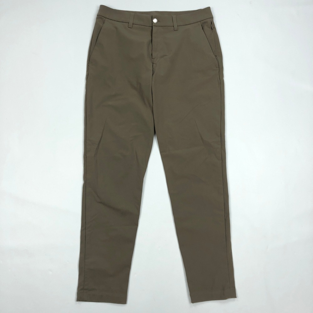 Lululemon Commission Slim Fit Pant 30 Warpstreme Artifact Brown LM5AO4S